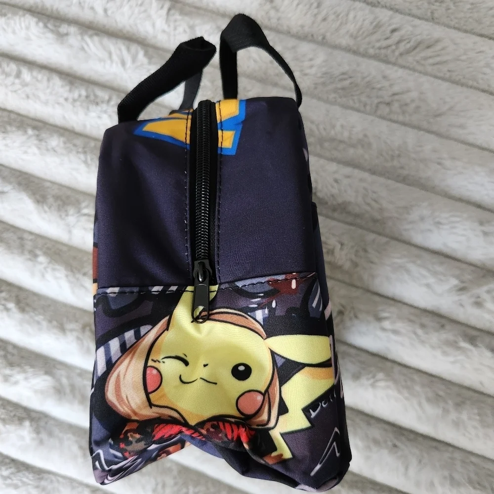 Pikachu Graphic Lunchbox Pokemon Kids Lunchbag